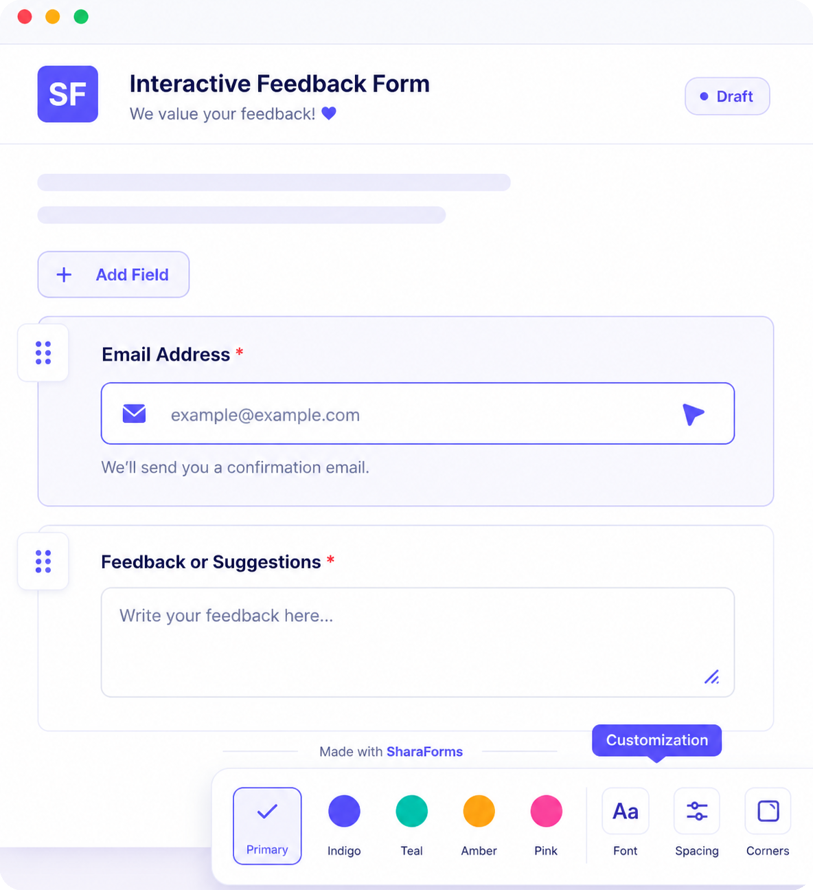Modern Form Builder